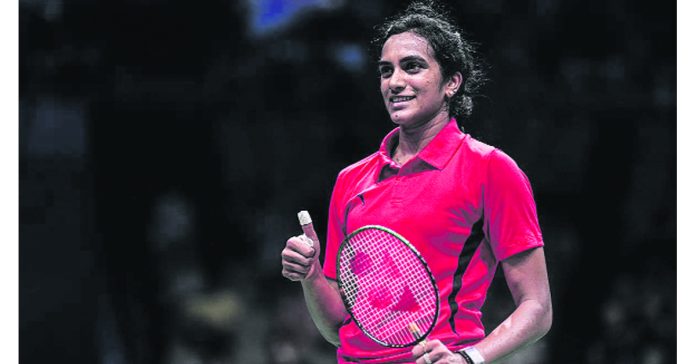 Sindhu into the quarters