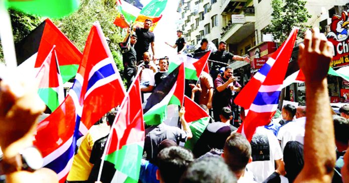 Growing support for Palestine