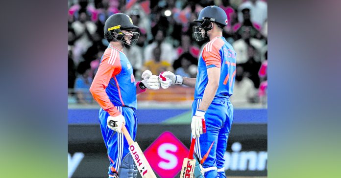 Team India in the final
