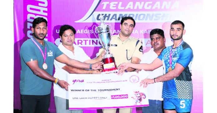 Jogulamba Lions win Kasani Telangana Kabaddi Tournament