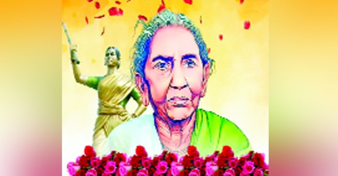 Badabagni Ailamma, the goddess of fire in the hearts of the nobles