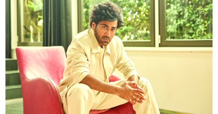 Sharva as a bicycle racer..