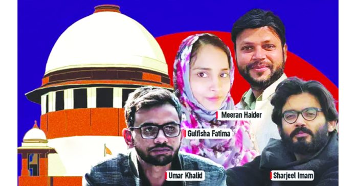 Supreme Court issues notice to Delhi Police on bail of Umar Khalid, Sharjeel Imam