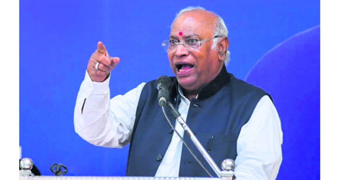 Modi, Amit Shah have no such intention: Kharge