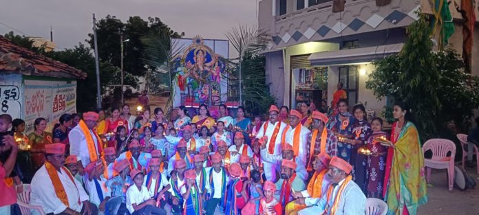 Vinayaka immersion celebrations in the mandal