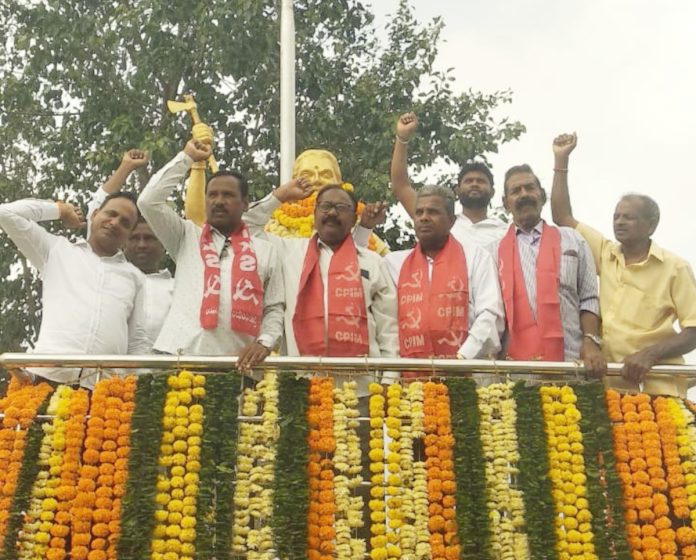 We will continue our struggles with the spirit of Ailamma: CPI(M)