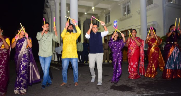 Worshipping flowers is a great culture of Telangana: SP