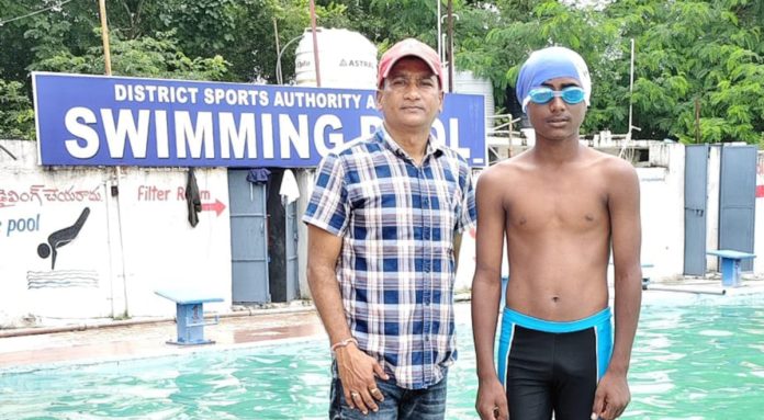 Yanunpalli student qualifies for state-level swimming competitions