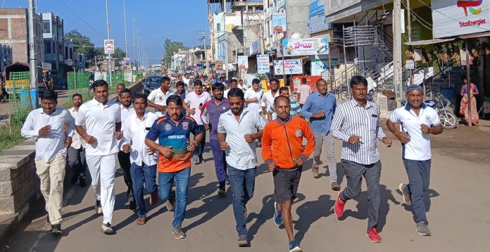 2K run organized by the police department 2K run organized by the police department