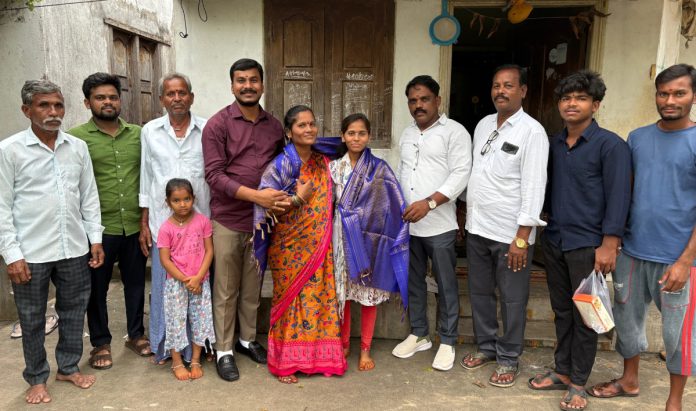 A great honor for a student who secured an MBBS seat