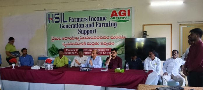 AGI Glass Factory sensitizes farmers on cucumber