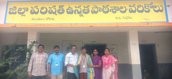 Akshay selected for state-level football competitions