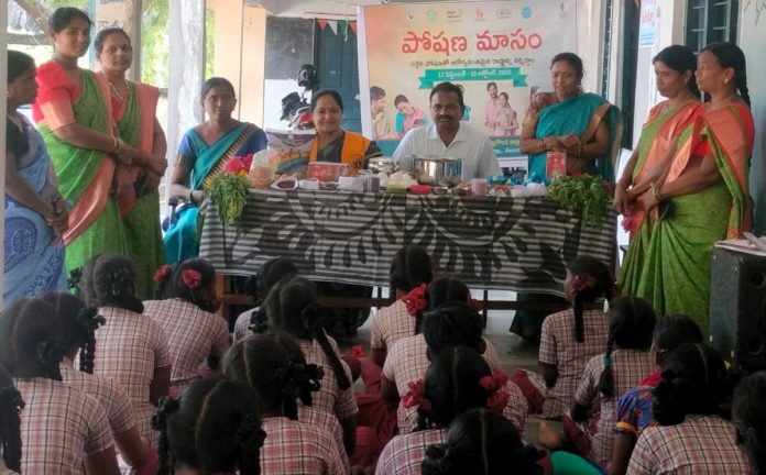 Awareness among girls about nutrition