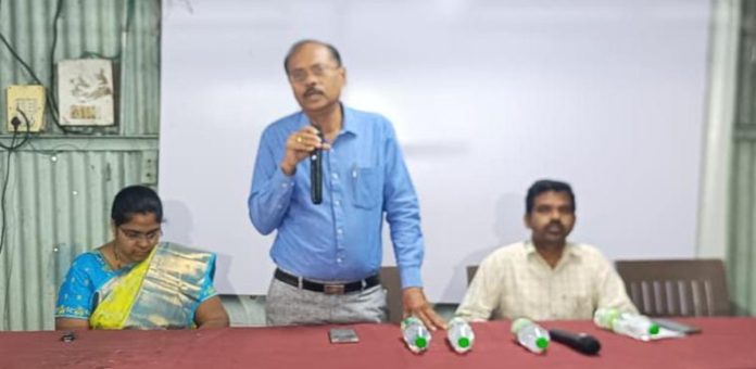 Awareness on CPR at Wanaparthy RTC depot
