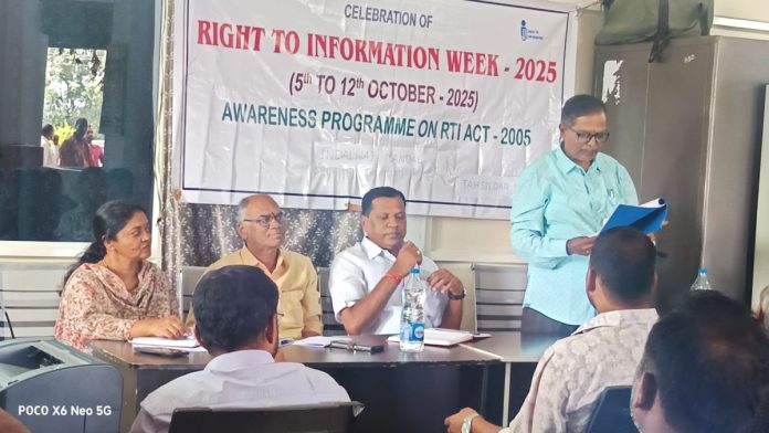 Awareness seminar on Right to Information Act..