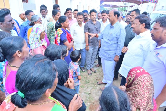 Beneficiaries of double bedroom houses should move into their homes quickly