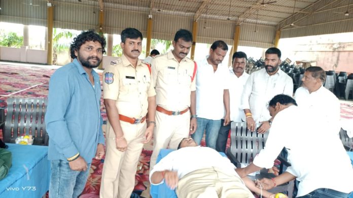 Blood donation camp organized by the Police Department Blood donation camp organized by the Police Department