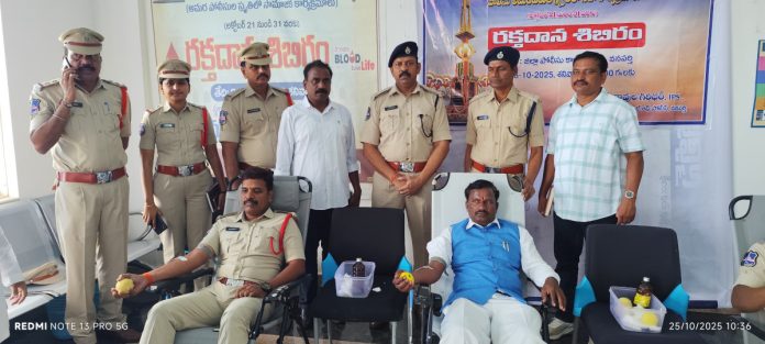 Blood donation is a noble thing. Blood donation is a noble thing.