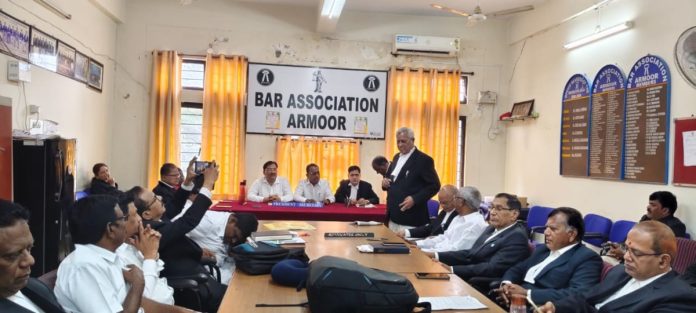 Boycott of court proceedings under the auspices of the Bar Association