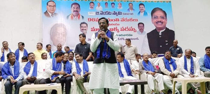 Caste discrimination still exists in the country: Minister Vivek Venkataswamy