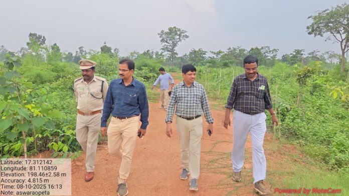 Chief Conservator of Forest Bhima Nayak makes a surprise visit