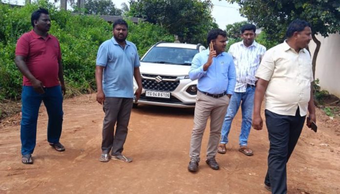 Commissioner Nagaraju, who was present at the Model Colony