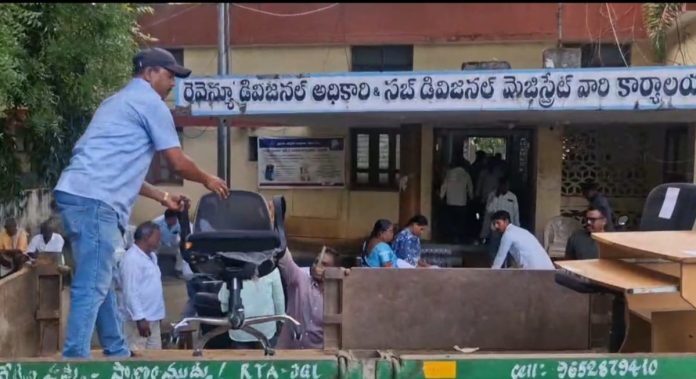 Court seizes Jagityala RDO office supplies