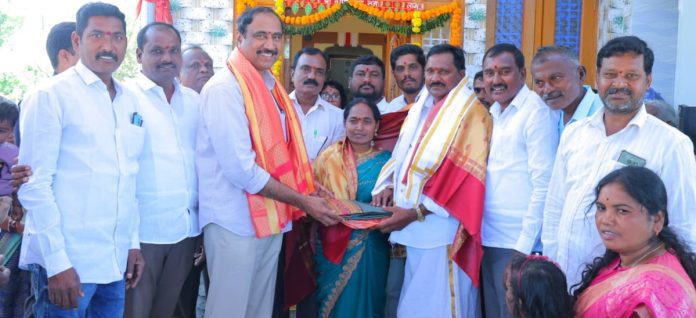 Dharmajipet Indiramma Houses are a testament to the governments determination. Dharmajipet Indiramma Houses are a testament to the governments determination.