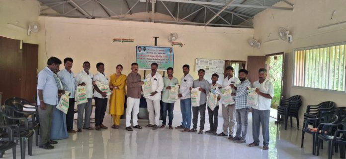 Distribution of subsidized seeds to farmers