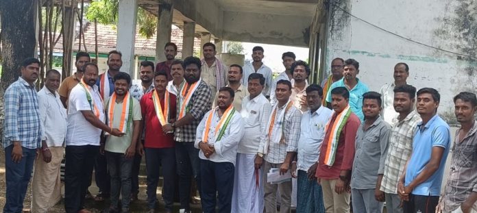 పెద్దతూండ్ల కాంగ్రెస్ యూత్ కమిటీ ఎన్నిక.!