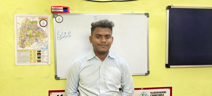 Former student in ascetic service activities