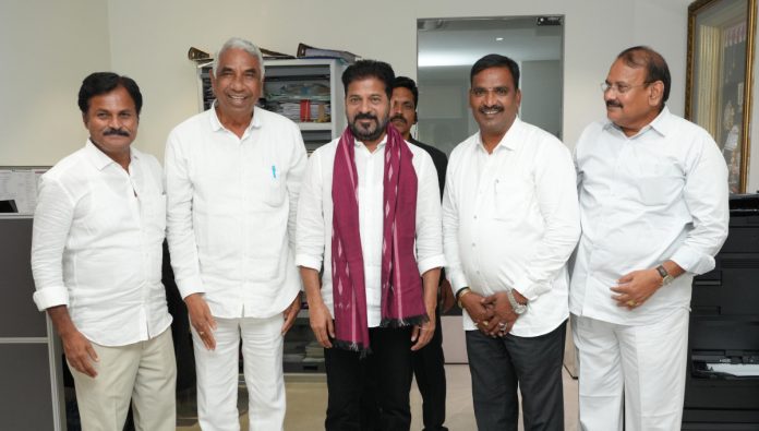 Government Whip meets CM Revanth Reddy