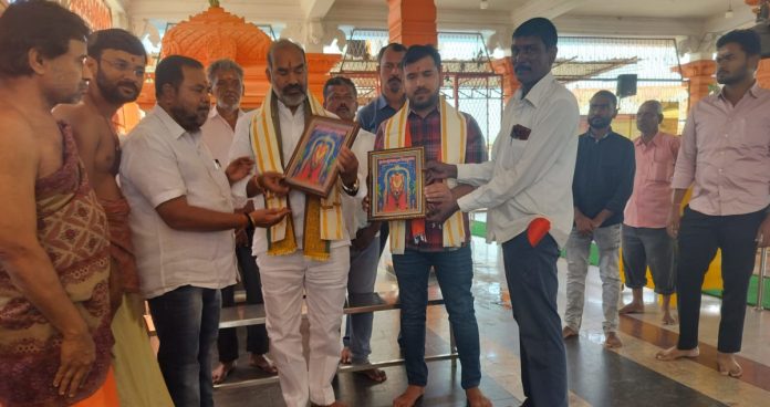 Government spokesperson Aadi Srinivas visits Kalabhairava