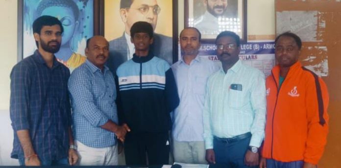 Gurukul School student selected for state level volleyball competitions