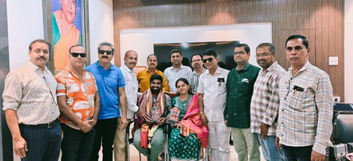 Honored by the Sahasrarjuna Atmiya Mitramandal