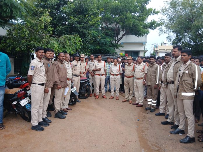 Cordon search in Nayabadi