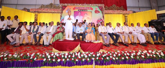 Job.. a social service: MLA Harish Rao