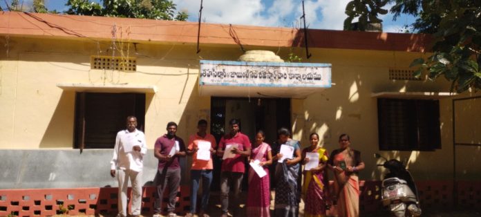 Land is being seized with false documents.