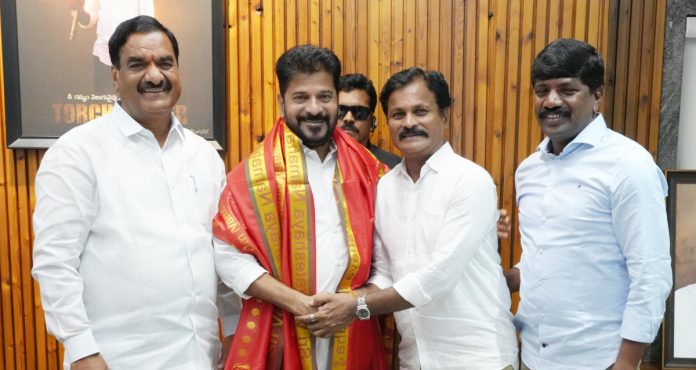 MLA Kumbh meets CM Revanth Reddy