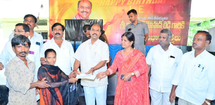 MLA provides compensation to farmers MLA provides compensation to farmers