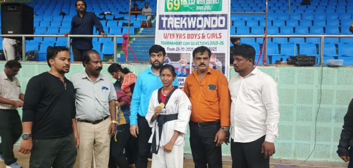 Munugode student selected for national level Taekwondo competition Munugode student selected for national level Taekwondo competition
