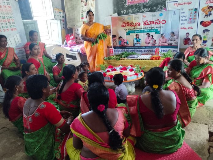 Nutritious food at Anganwadi centers