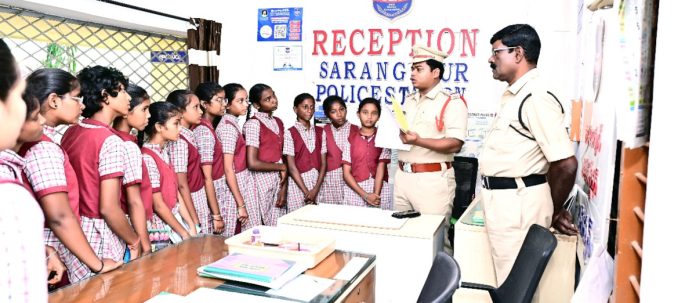 Open house program at the police station..