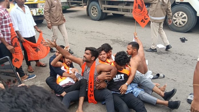 Pending scholarship and fee reimbursement arrears should be released immediately. Pending scholarship and fee reimbursement arrears should be released immediately.