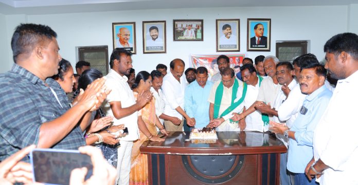 Ponguletis birthday celebrations in grand style Ponguletis birthday celebrations in grand style