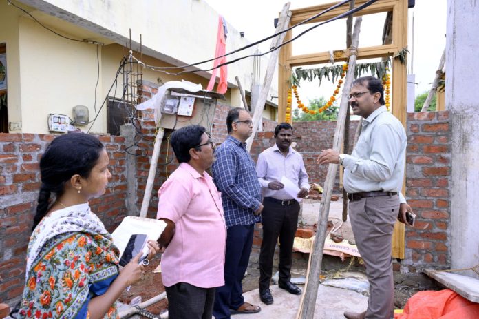 Progress should be made in the construction of Indiramma houses: Collector