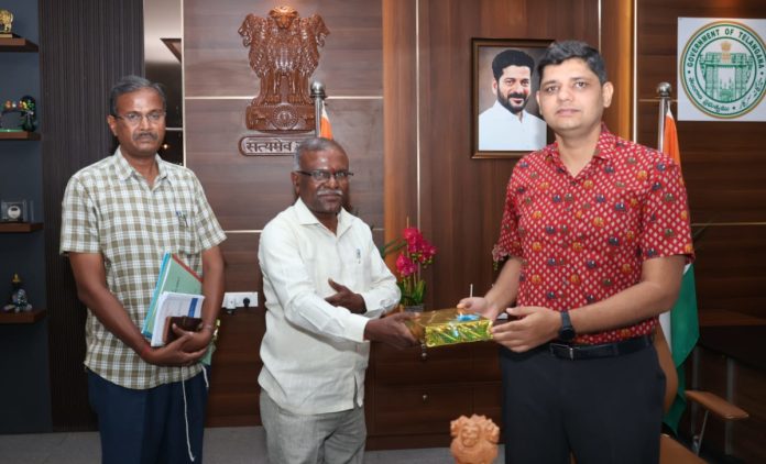 Raghunandan is the new CPO of Kamareddy district.