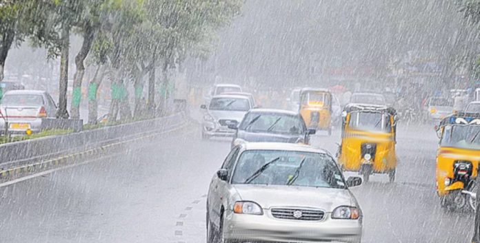 Rain in Miryalaguda..