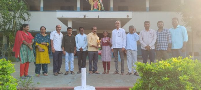 Ramsagar student selected for SGF state level volleyball