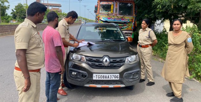 Special inspections… 10 vehicles seized